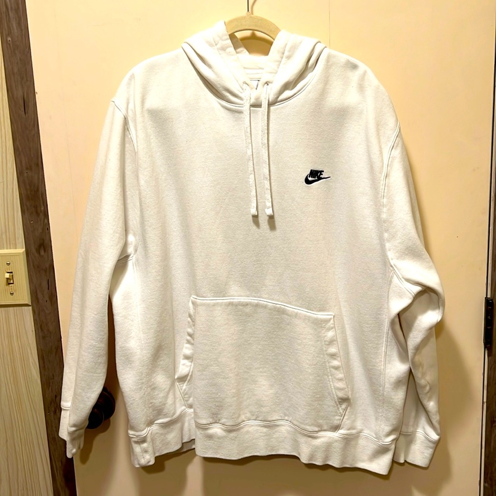 Nike Pullover Hoodie XXL White